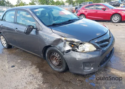 2011 Toyota Corolla Le z USA, uszkodzony, nr VIN JTDBU4EE3B9147713